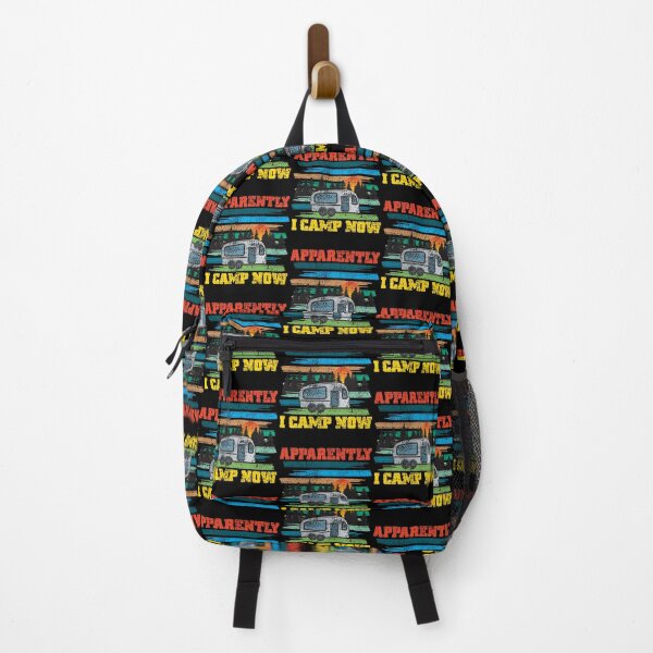 Item preview, Funny Vintage Camping, Apparently I Camp Now Outdoor Enthusiast designed and sold by CharJens.
