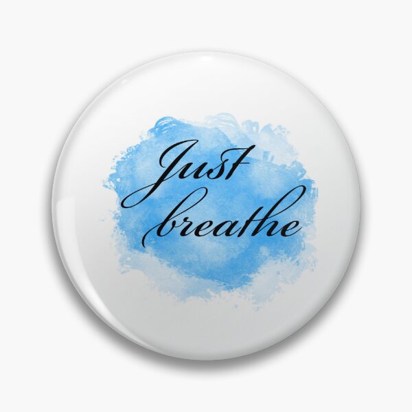 Item preview, Just breathe motivational quote designed and sold by Thought2reality.
