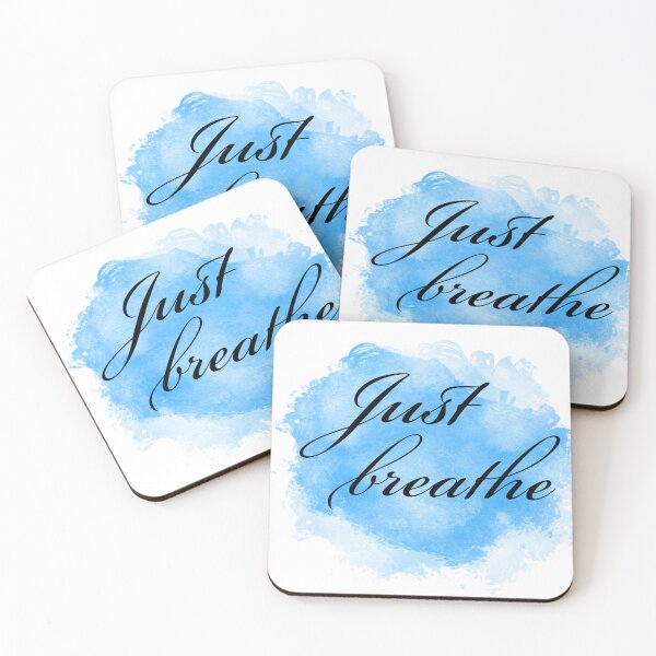 Item preview, Just breathe motivational quote designed and sold by Thought2reality.