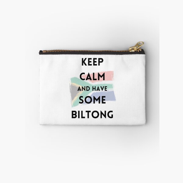 Artikelvorschau, Bleib ruhig und trink etwas Biltong entworfen und verkauft von MerWishes.