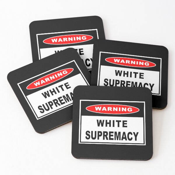 Item preview, Warning - White Supremacy designed and sold by sociographix.