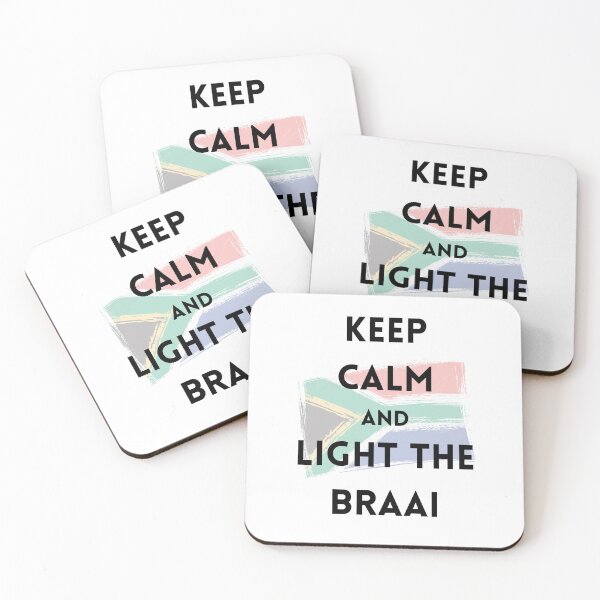 Item preview, Keep Calm and light the Braai designed and sold by MerWishes.