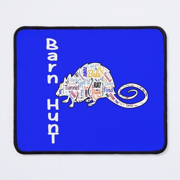 Item preview, Barn Hunt - Barn Hunt for Dogs - word cloud designed and sold by Just4doglovers.