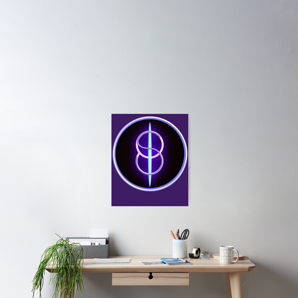 "Reality Shifting Purple Shifters Symbol" Poster for Sale by