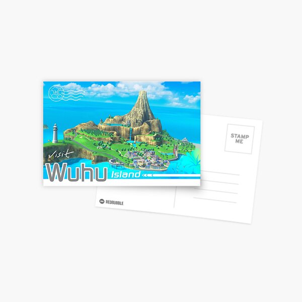 Item preview, Wuhu Island Postcard designed and sold by leahbbowyer.
