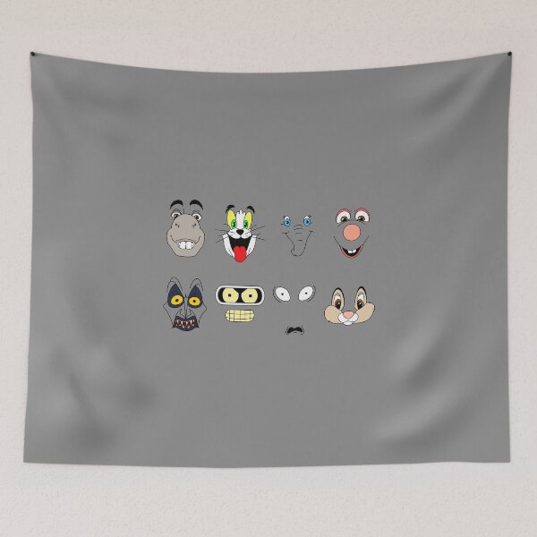 Item preview, UNITED COLOURS OF POP CULTURE GREY  designed and sold by SickNoteLondon.