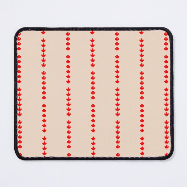 Item preview, Canada Flag Red Maple Leaf Motif Line Pattern designed and sold by catchyology.