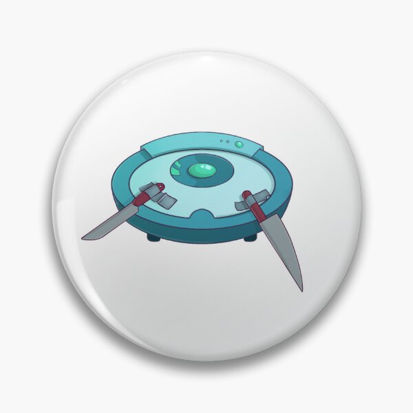 Item preview, Beloved Stabby the Space Roomba designed and sold by Phoenix-InBlue.