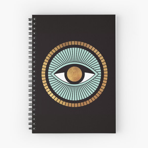 Item preview, Evil Eye Gold Amulet designed and sold by Inogitna Designs.