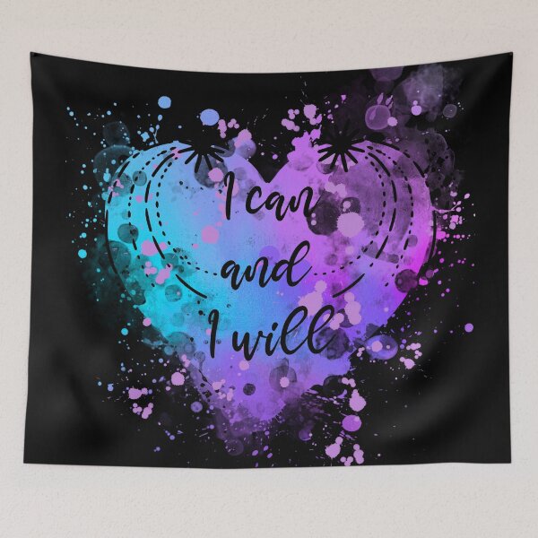 Item preview, I can and I will designed and sold by MerWishes.