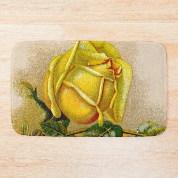 Item preview, Yellow Rose Vintage Flower Floral Pretty designed and sold by antiqueart.
