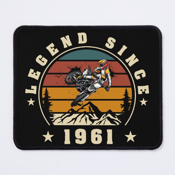 Item preview, 61 Years Old Birthday Motocross Legend Since 1961 designed and sold by starider.