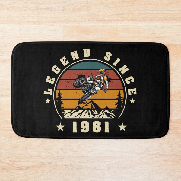 Item preview, 61 Years Old Birthday Motocross Legend Since 1961 designed and sold by starider.