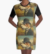 Vintage Jack Russell Graphic T-Shirt Dress