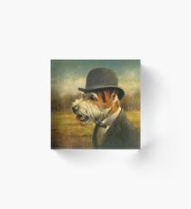 Vintage Jack Russell Acrylic Block