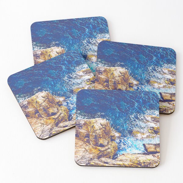 Item preview, Blue ocean wave designed and sold by Wild-Rose-.