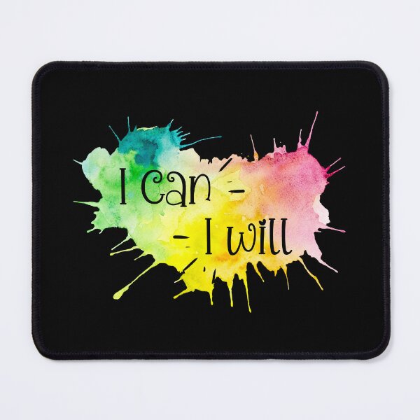 Item preview, I can, I will designed and sold by MerWishes.