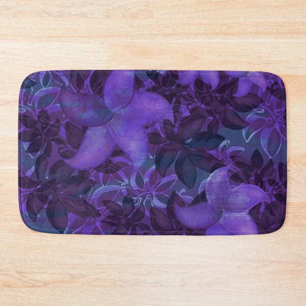 Item preview, Purple Tropical Abstract Collage 2097 designed and sold by sunnthreads.