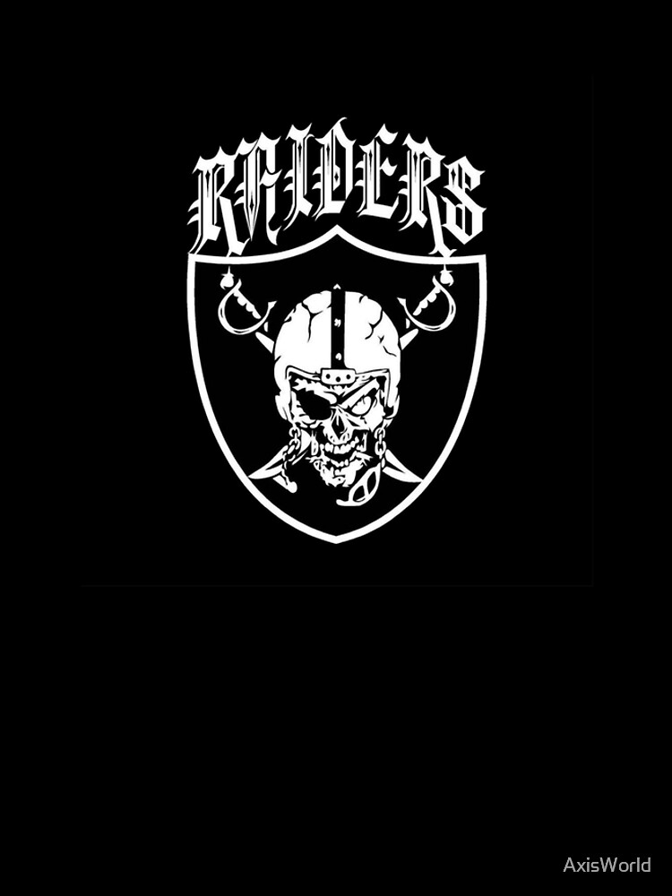 Raiders Black Graphic T Shirt Dress