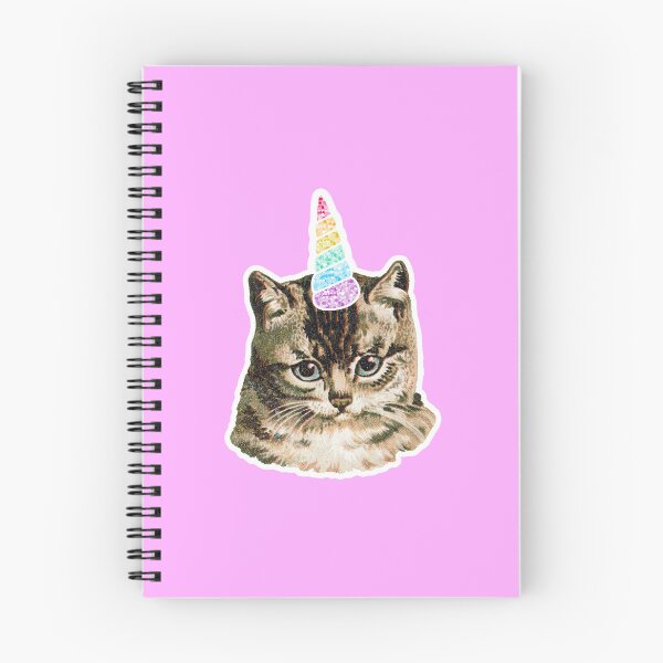 Item preview, gatito unicornio designed and sold by Bronzocks.