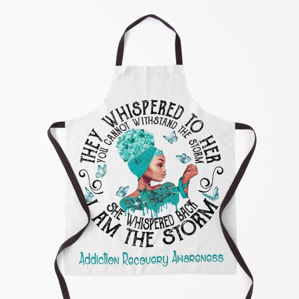 Item preview, Black Girl I Am The Storm Addiction Recovery Awareness designed and sold by Mnrshirley.