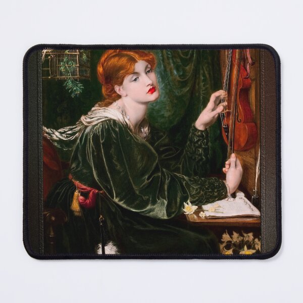 Item preview, Veronica Veronese by Dante Gabriel Rossetti Remastered Xzendor7 Classical Art Old Masters Reproductions designed and sold by Xzendor7 Digital Art Creations.