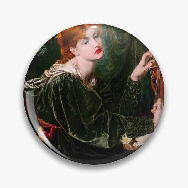 Item preview, Veronica Veronese by Dante Gabriel Rossetti Remastered Xzendor7 Classical Art Old Masters Reproductions designed and sold by Xzendor7 Digital Art Creations.