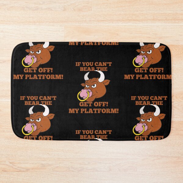 Item preview, If you can't bear the heat get off! my platform!? funny trader designed and sold by amy greaves.