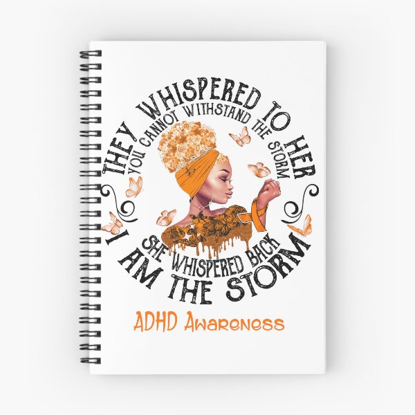 Item preview, Black Girl I Am The Storm ADHD Awareness designed and sold by Mnrshirley.