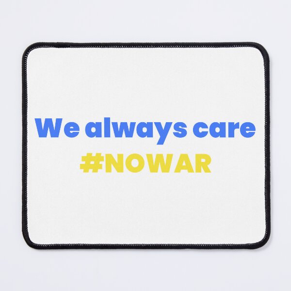 Item preview, We always care #NOWAR designed and sold by VOOCOLLECTION.