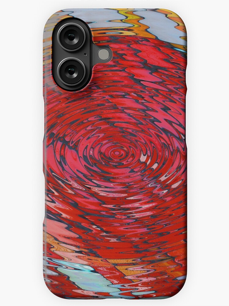Thumbnail 1 of 4, iPhone Case, Fish Waves designed and sold by KateRattray.