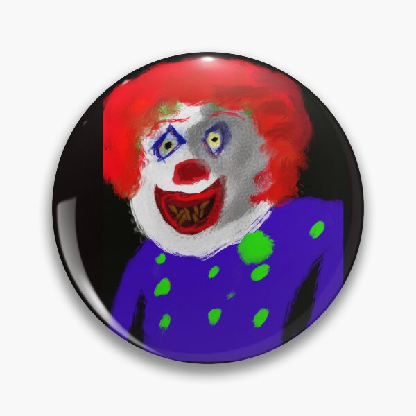 Item preview, Evil clown 2 designed and sold by Joelartdesigns.