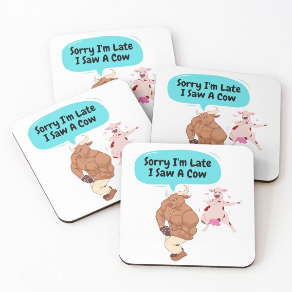 Item preview, Sorry I am Late I Saw A Cow designed and sold by Salva-Shop.