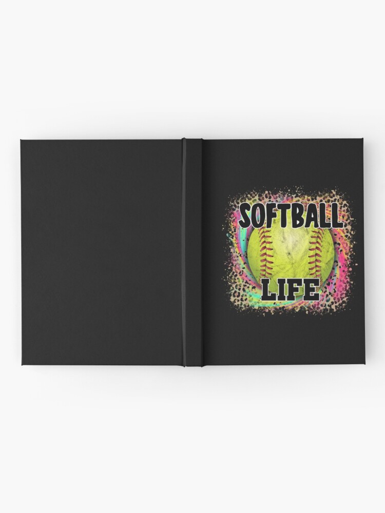 Softball LIFE Tie-Dye Cheetah Print Hydro Water Bottle