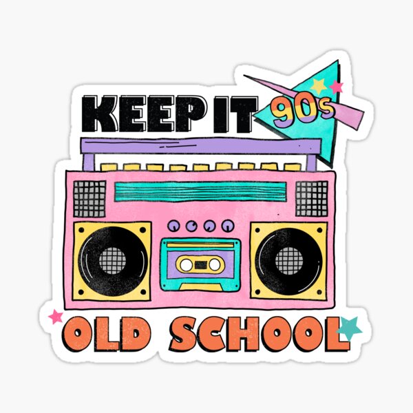 90s Baby sticker, 90s stickers, born in the 90s sticker, laptop