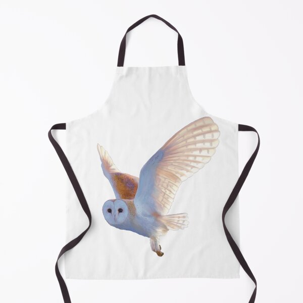 Item preview, Flying Barn Owl illustration. Beautiful Barn Owl realistically rendered. Bird art. designed and sold by PlumpPlumStudio.