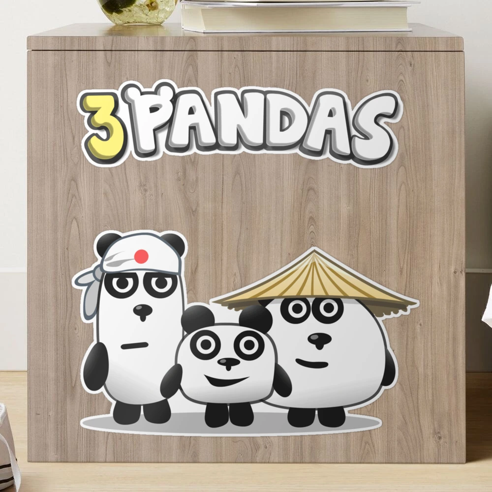 Animated John The Panda Japanese Stickers by Le Huy Toan