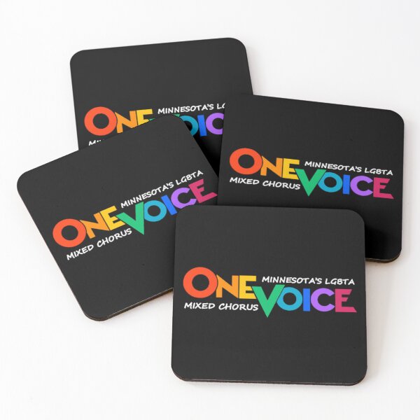 Item preview, One Voice Logo with White Text designed and sold by OneVoiceMN.