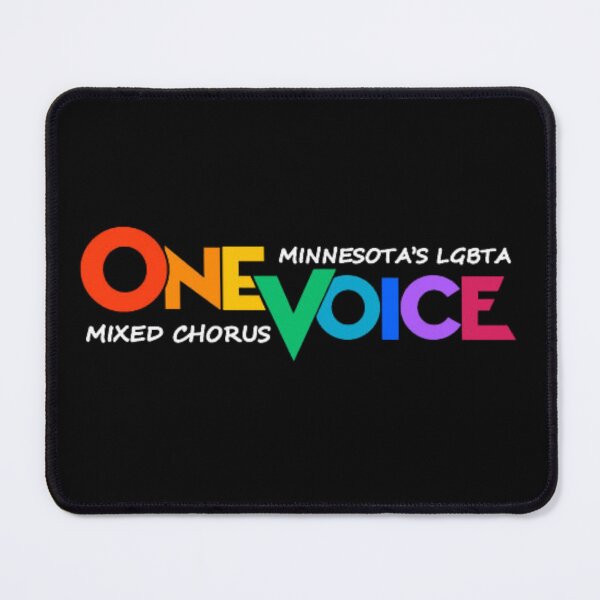 Item preview, One Voice Logo with White Text designed and sold by OneVoiceMN.