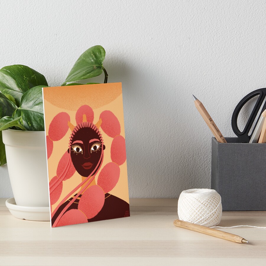 Item preview, Art Board Print designed and sold by marinaninanao.