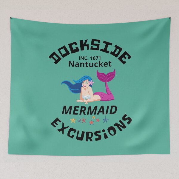 Item preview, Dockside Mermaid Excursions, Nantucket, EST 1671 designed and sold by Blended Designs ⭐⭐⭐⭐⭐.