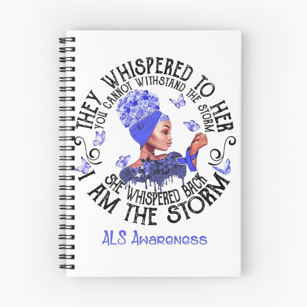 Item preview, Black Girl I Am The Storm ALS Awareness designed and sold by Mnrshirley.