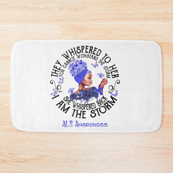 Item preview, Black Girl I Am The Storm ALS Awareness designed and sold by Mnrshirley.