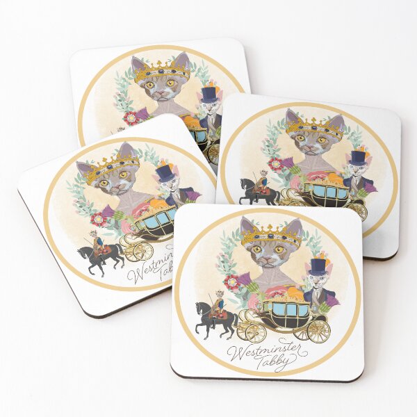 Item preview, Westminster Tabby original artwork by Victoria Rose Martin designed and sold by Vixterina.