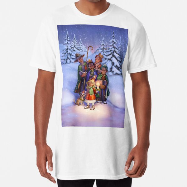 The Christmas Carolers Long T-Shirt