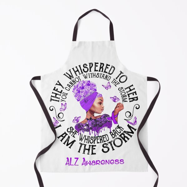 Item preview, Black Girl I Am The Storm ALZ Awareness designed and sold by Mnrshirley.
