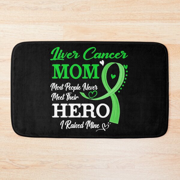 Item preview, Proud Liver Cancer Mom Most People Never Meet Their Hero I Raised Mine Liver Cancer Awareness designed and sold by Kohend.