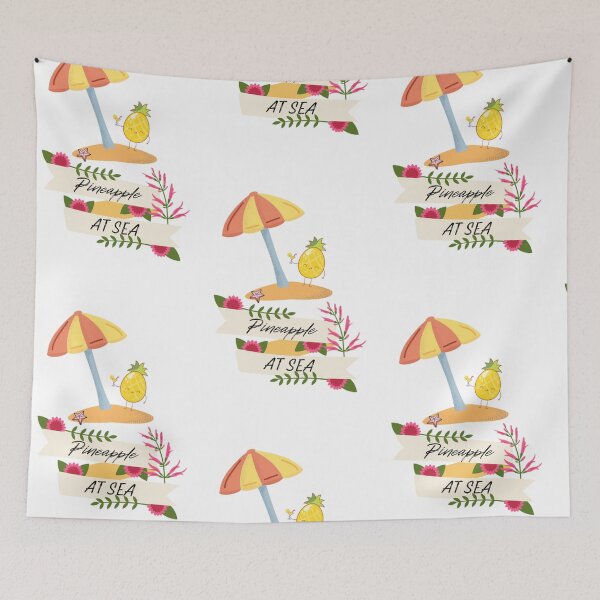 Item preview, Born In Summer Pineapples designed and sold by Wild-Rose-.