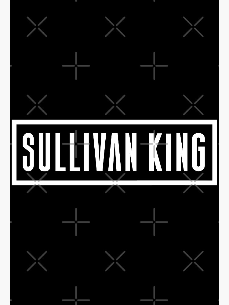 "Sullivan King Merch Sullivan King White Logo" Poster for Sale by