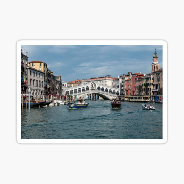 Venice Grand Canal view Sticker